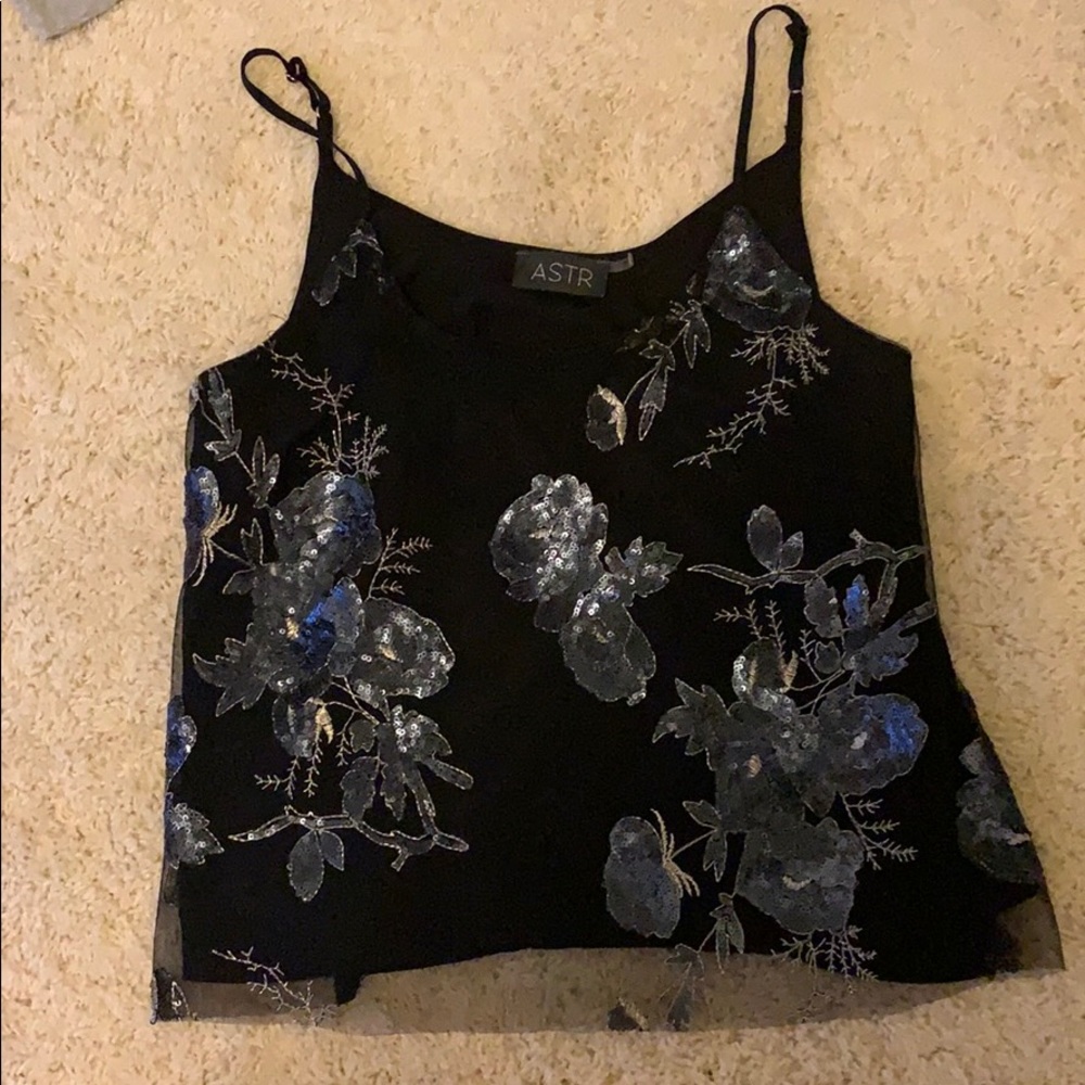 Pretty Sequined Top From Astr Size S! - image 1